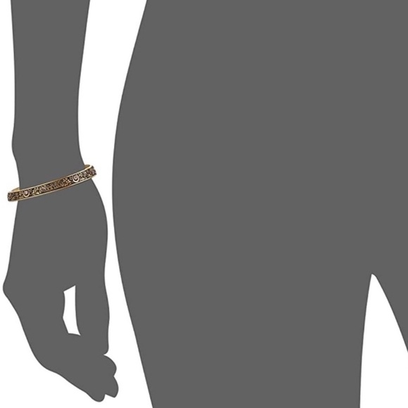 NEW Alex & Ani Fortune's Favor Cuff in Rafaelian Gold - Picture 7 of 8